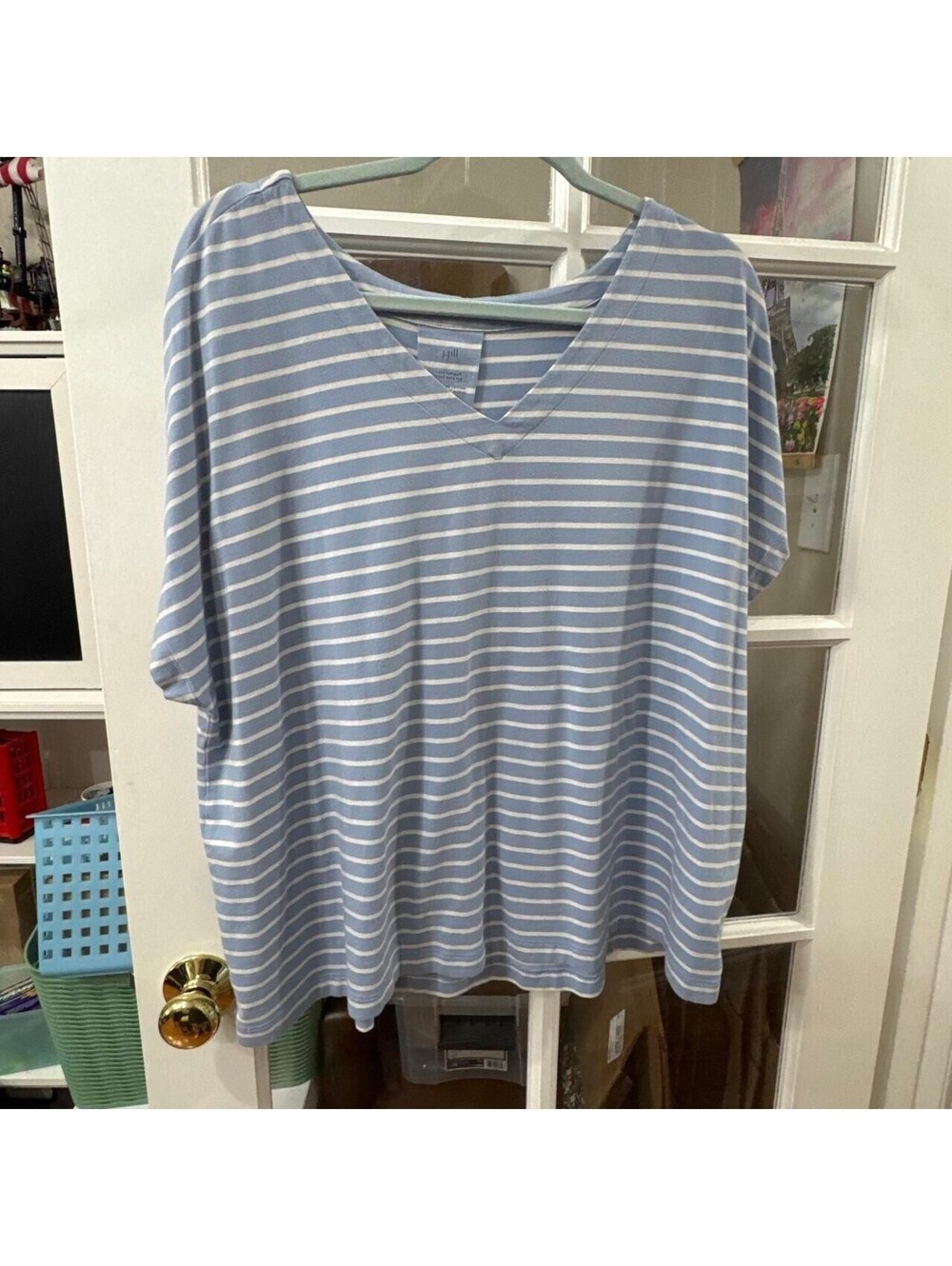 J. Jill Luxe Supima Pleat-Back Tee